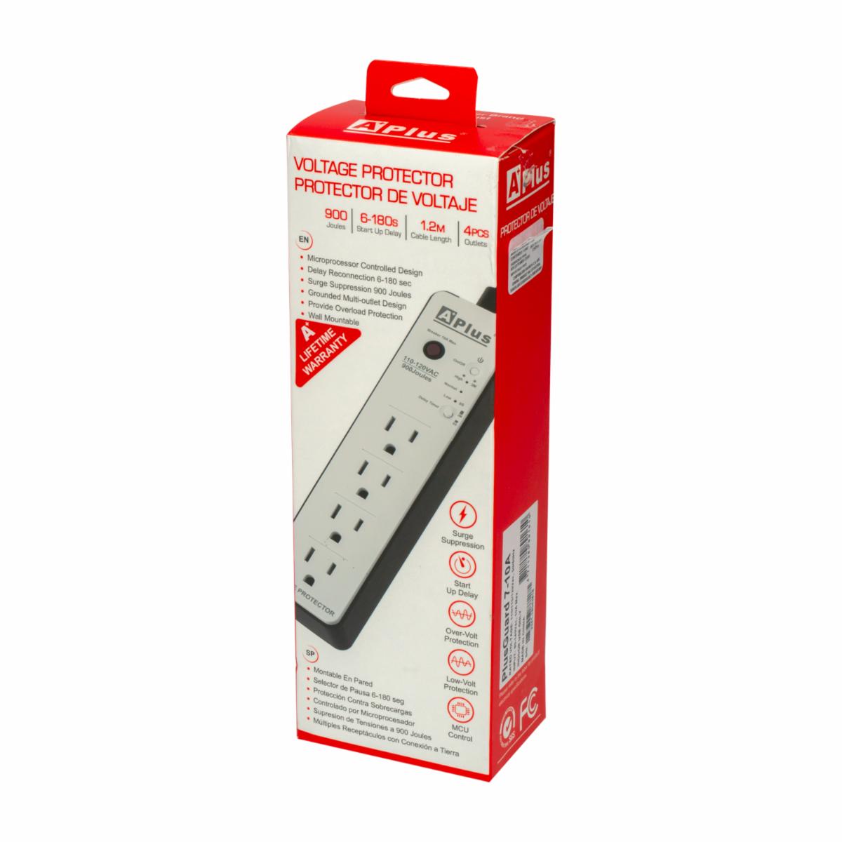 Protector De Voltaje 10A APLUS 110V