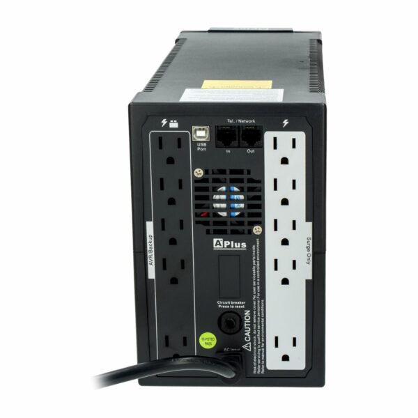 UPS Backup 10 Salidas APLUS 1200 VA/720 W - Imagen 2