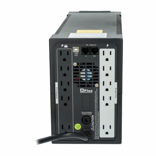 UPS Backup 10 Salidas APLUS 1500 VA/900 W - Imagen 2