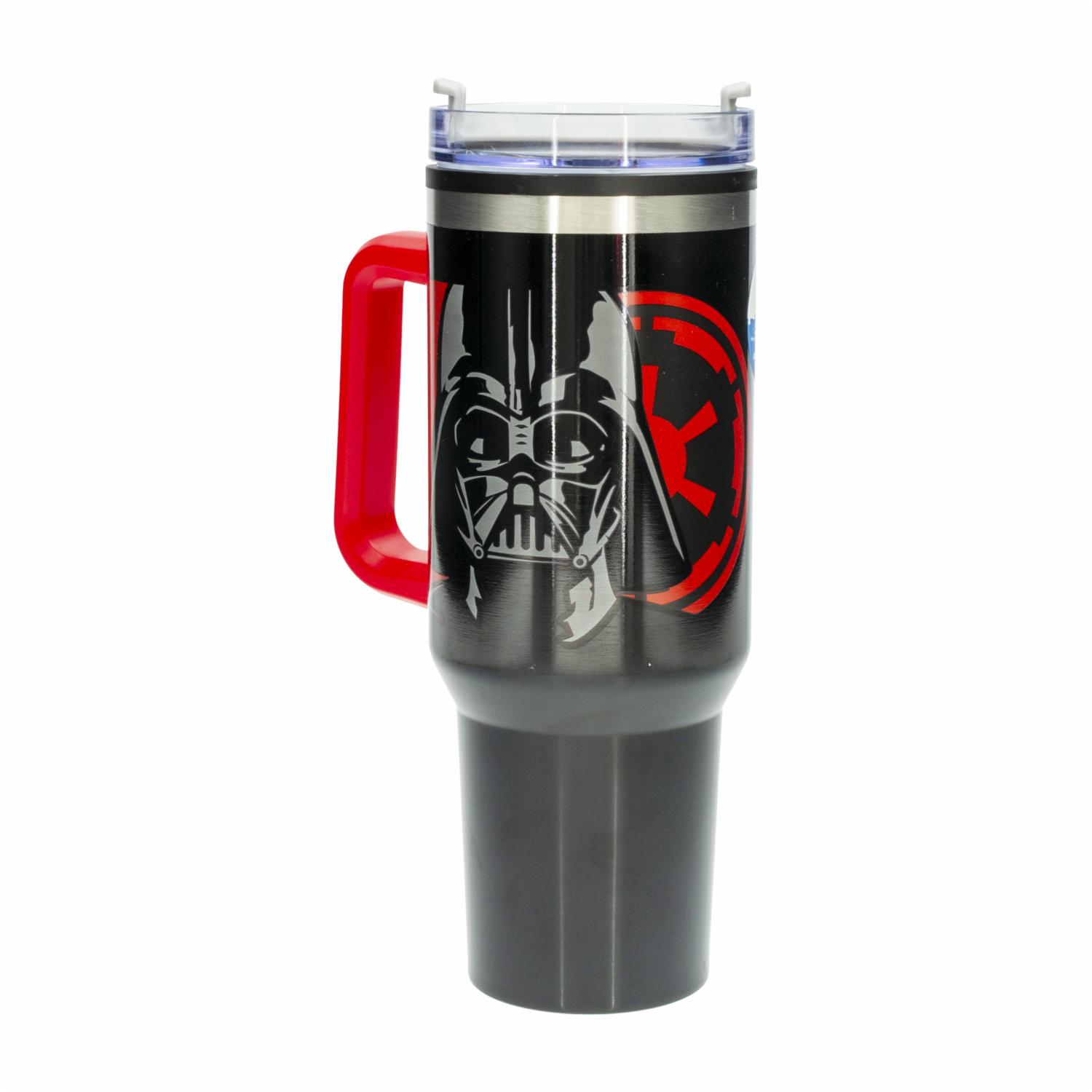 Tomatodo Doble Pared Darth Vader Con Pitillo FUN KIDS 1,2 Litros - Imagen 2