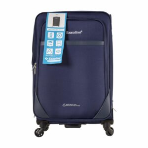 Maleta De Viaje Suave Rpet Azul SAXOLINE Unidad