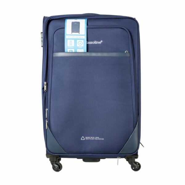 Maleta De Viaje Suave Rpet Azul SAXOLINE Unidad