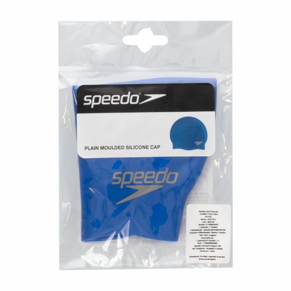 Gorro Para Piscina Diseño Silver Royal SPEEDO Unisex - Imagen 2