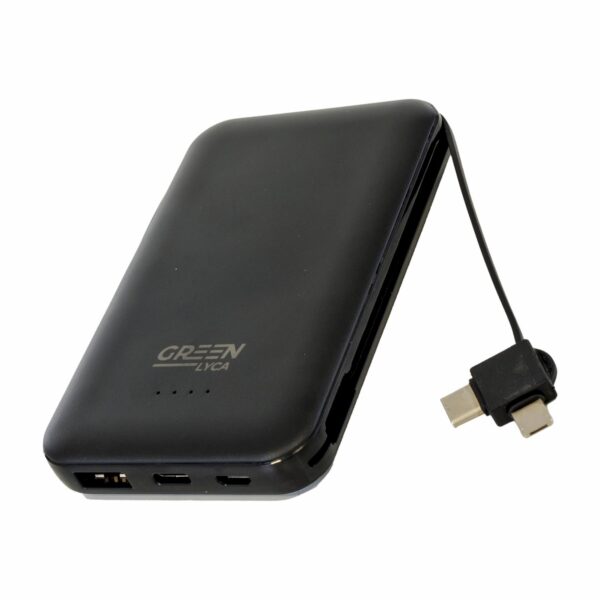 Power Bank Green Lyca GREEN LIFE 5000 Mah - Imagen 2