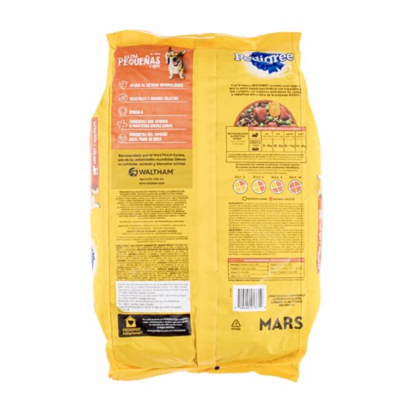 Alimento Para Perros Razas Pequeñas PEDIGREE 2 Kg - Imagen 2