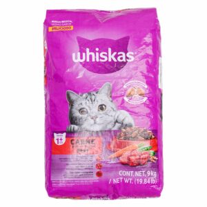 Comida Para Gatos Sabor A Carne Receta Original Adulto WHISKAS 9 Kg