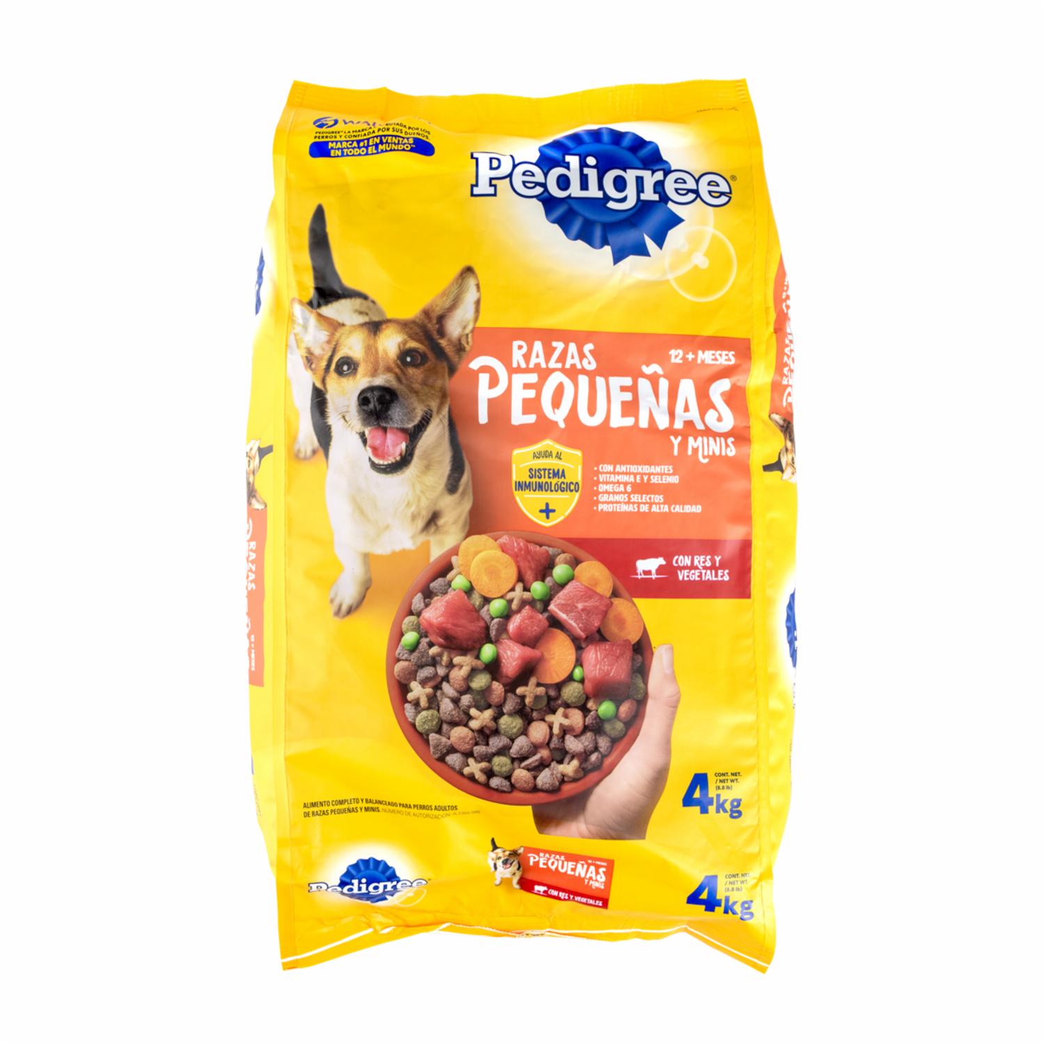 Alimento Para Perros Adultos PEDIGREE 4 Kg - Imagen 2