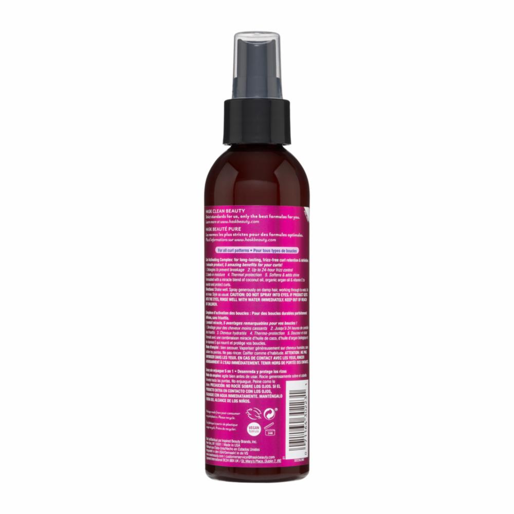 Tratamiendo Sin Enjuague 5 en 1 Curl Care HASK 175 Ml - Imagen 2