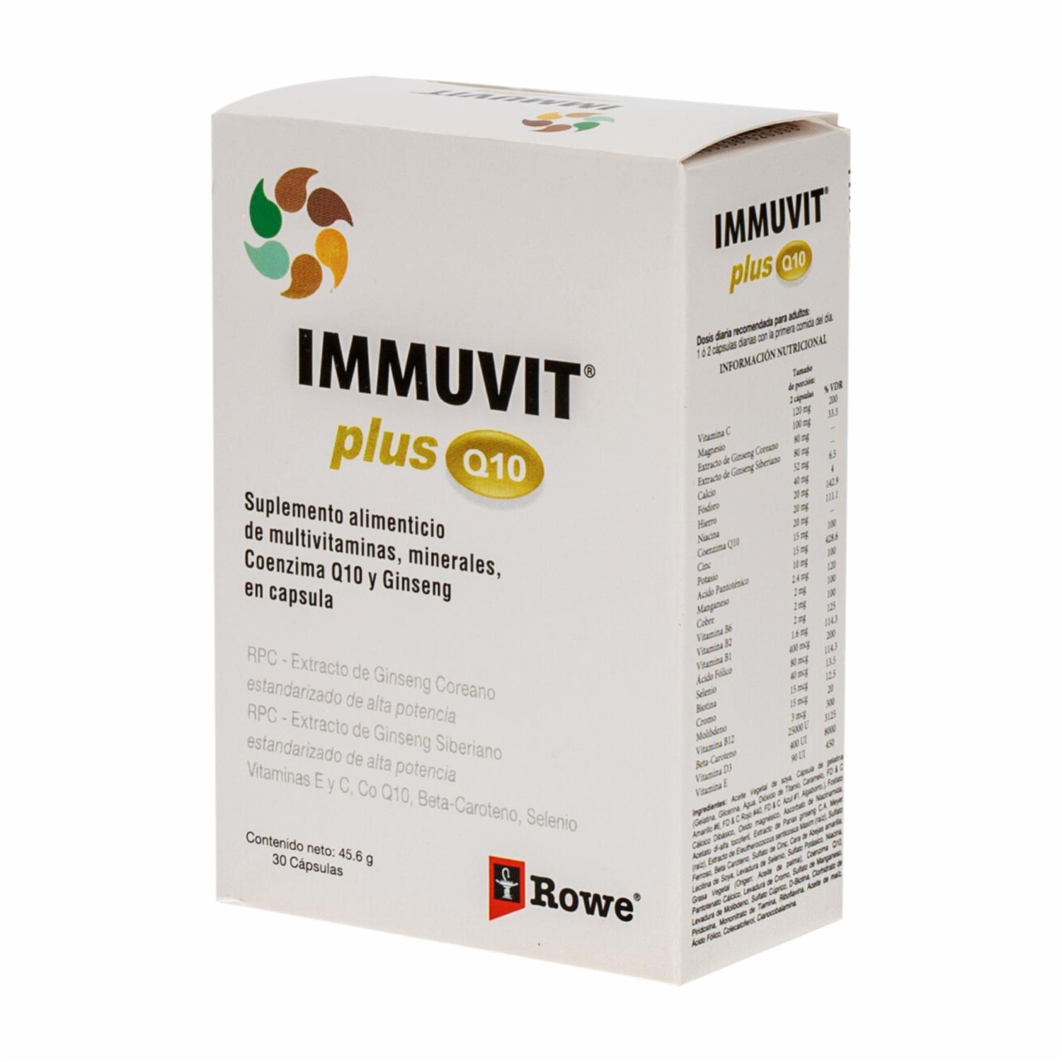 Multivitaminico Plus INMUVIT 30 U - Imagen 4