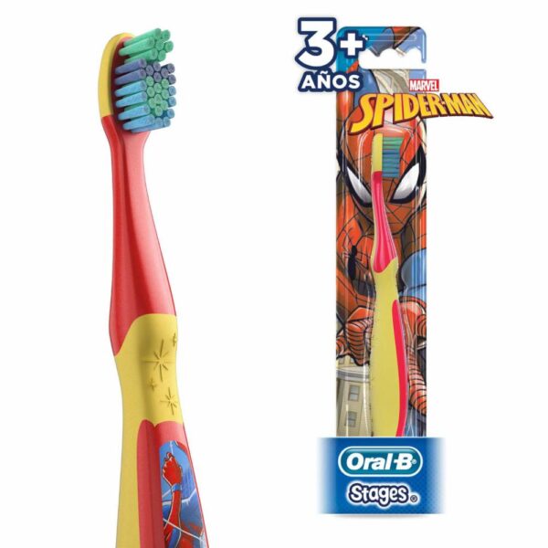 Cepillo Dental Infantil Spiderman Stage ORAL B Unidad - Imagen 3