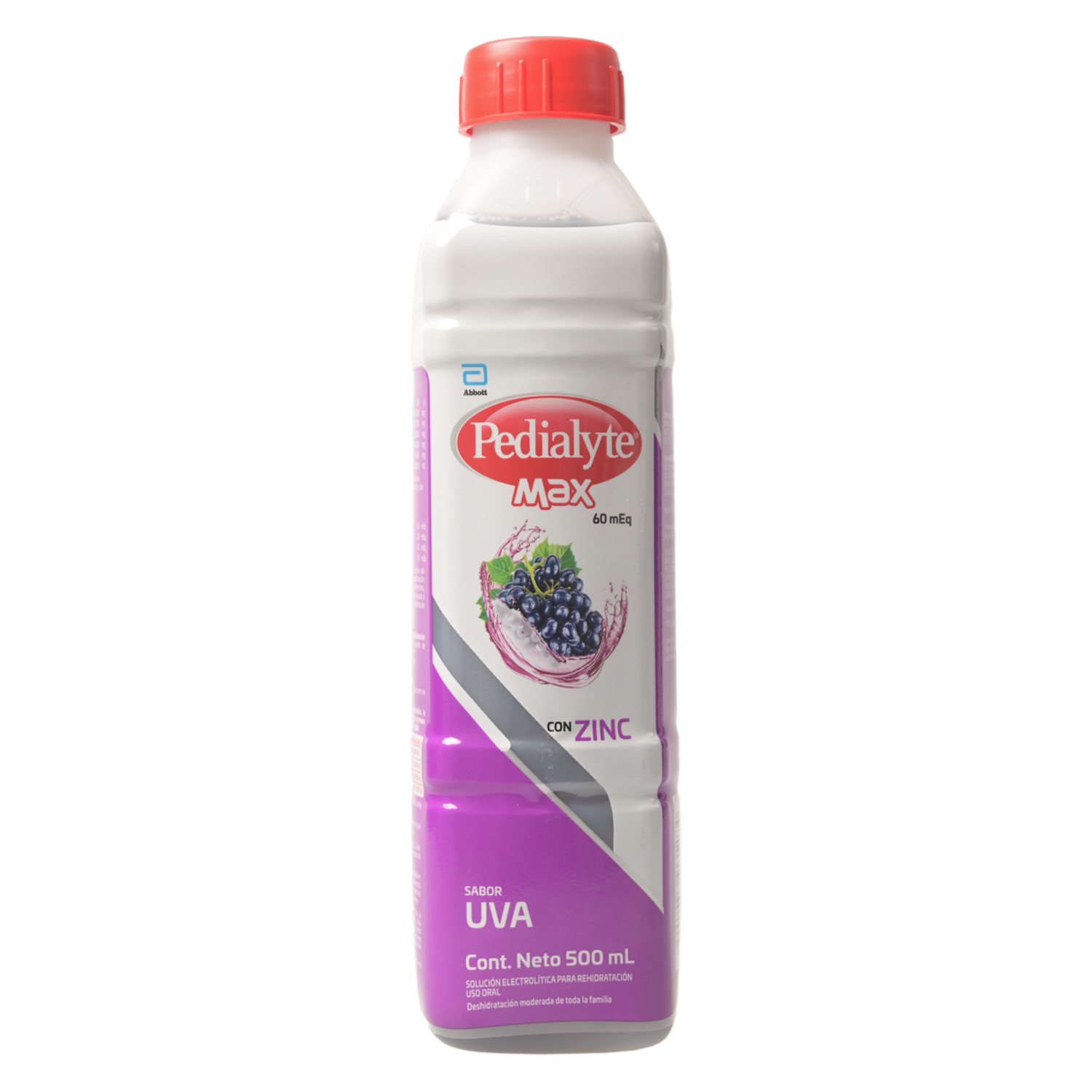 Suero Oral Sabor A Uva PEDIALYTE 500 Ml - Imagen 2