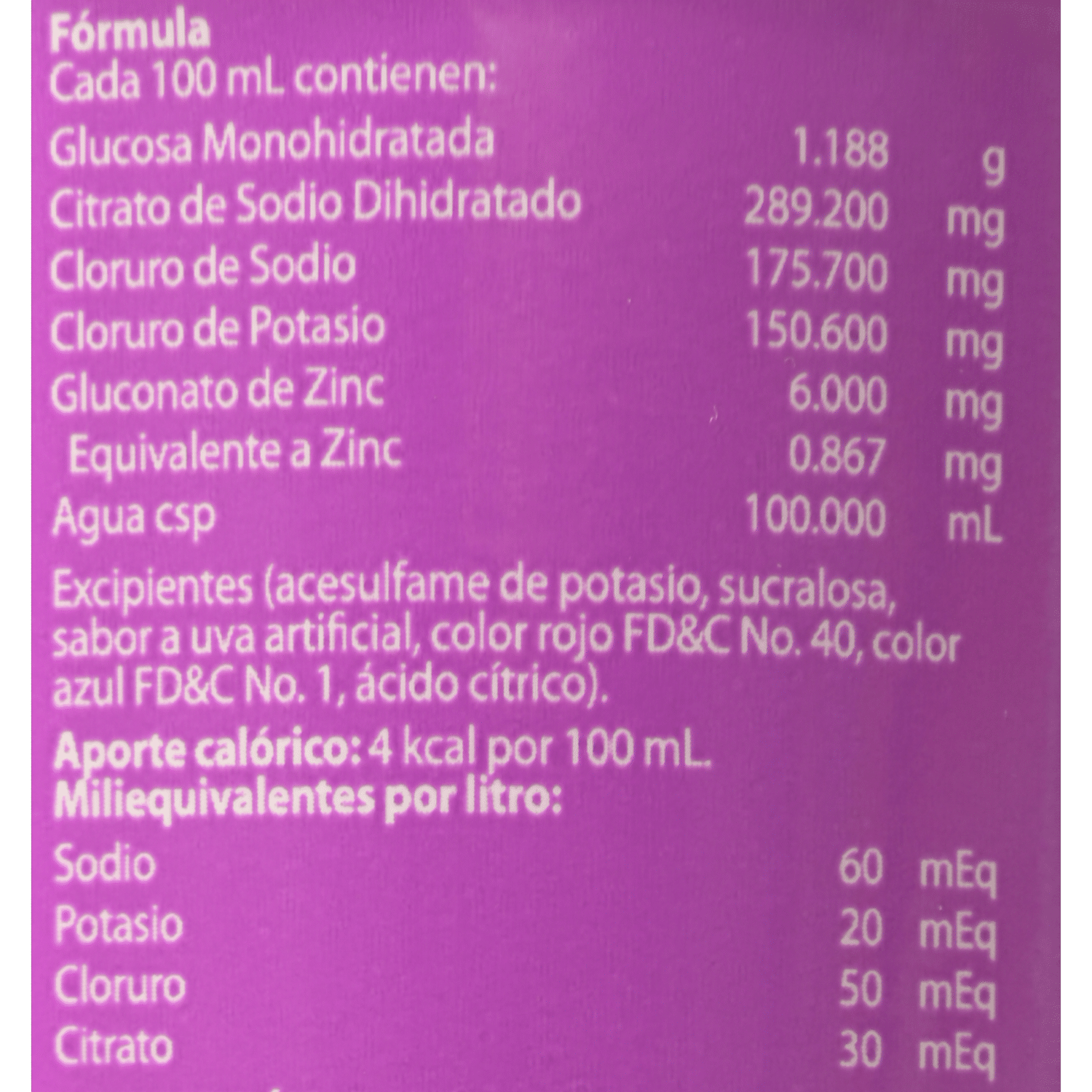 Suero Oral Sabor A Uva PEDIALYTE 500 Ml - Imagen 2