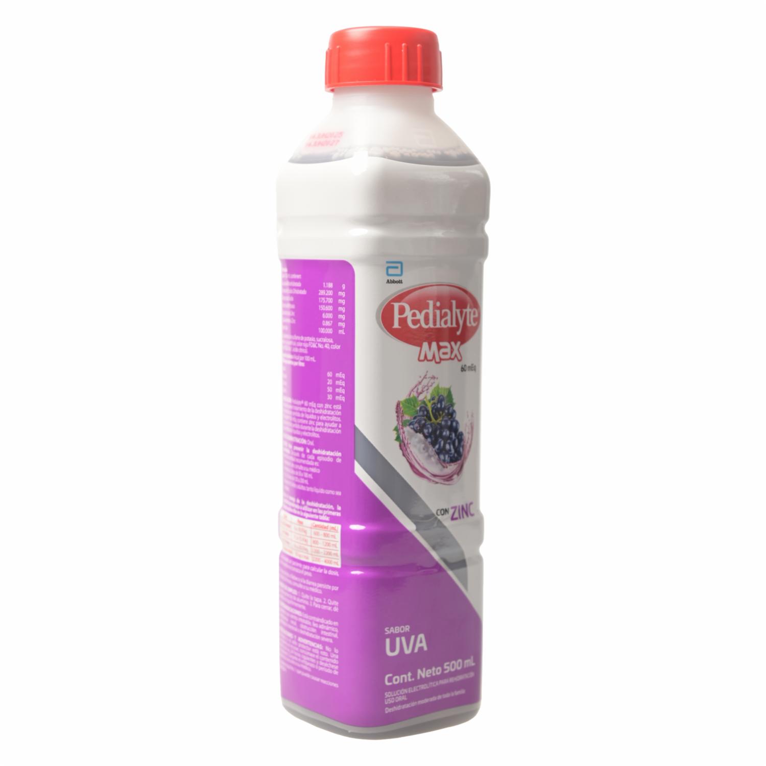 Suero Oral Sabor A Uva PEDIALYTE 500 Ml - Imagen 5