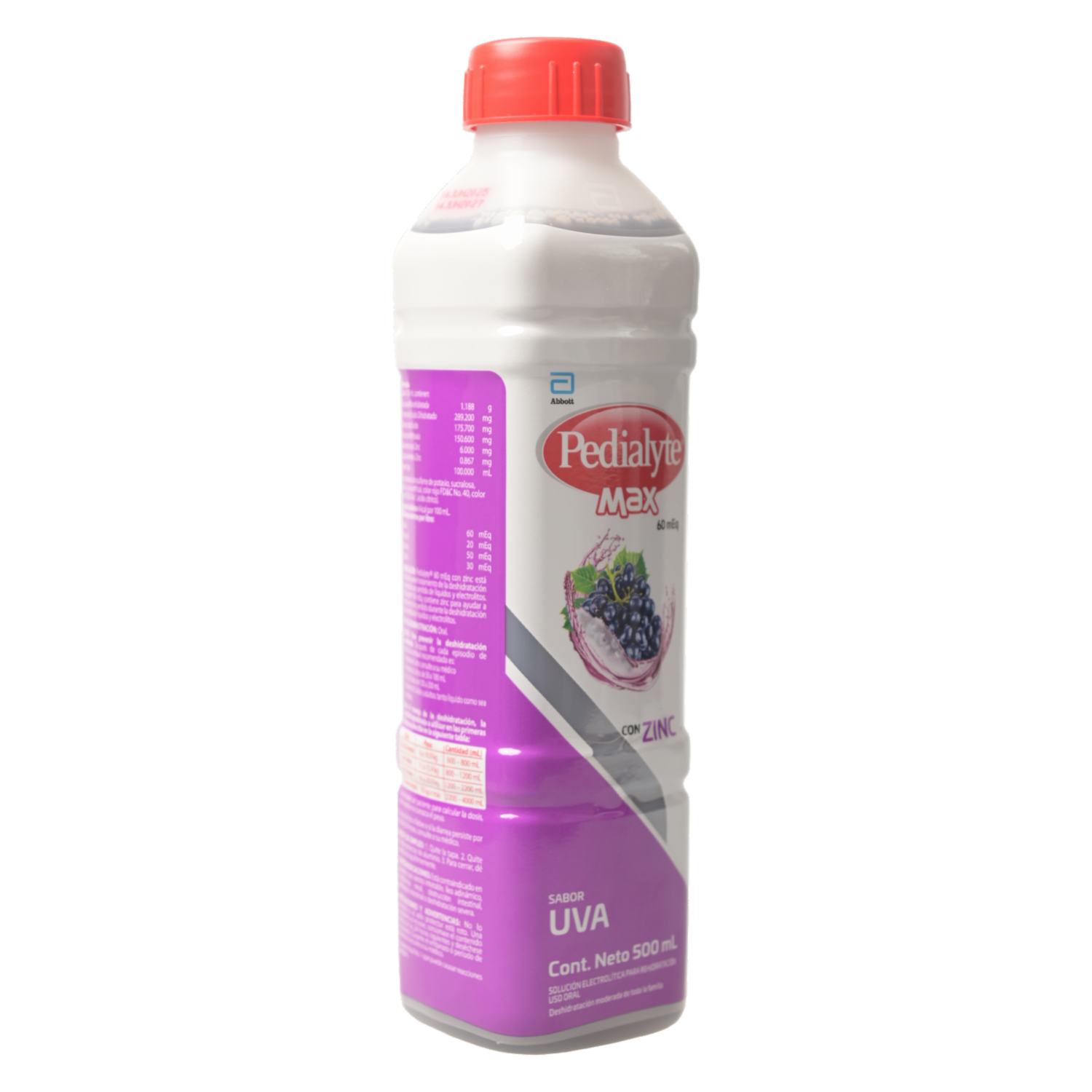 Suero Oral Sabor A Uva PEDIALYTE 500 Ml - Imagen 6