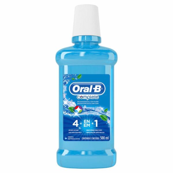 Enjuague Bucal Sabor A Menta ORAL B 500 Ml