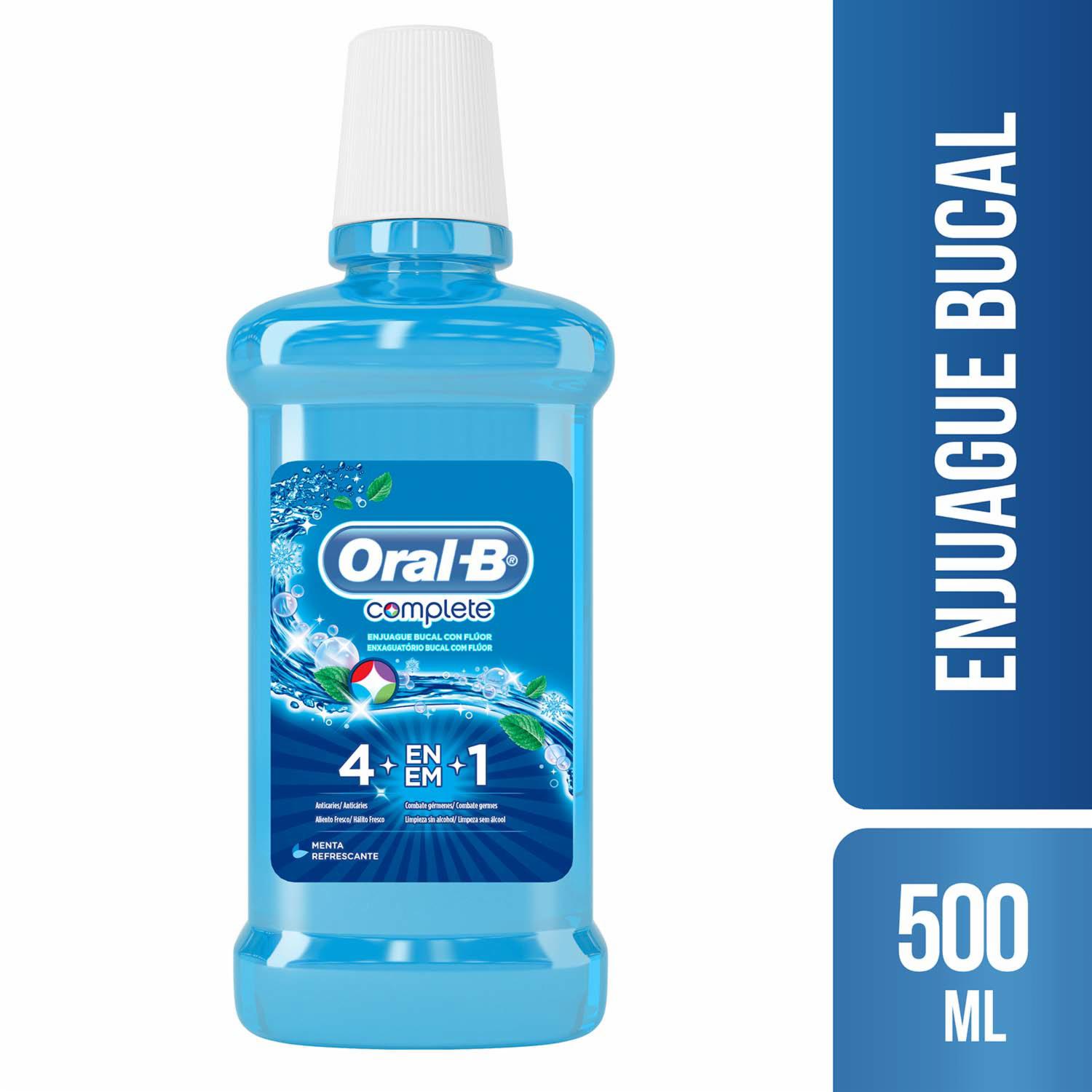 Enjuague Bucal Sabor A Menta ORAL-B 500 Ml - Imagen 3