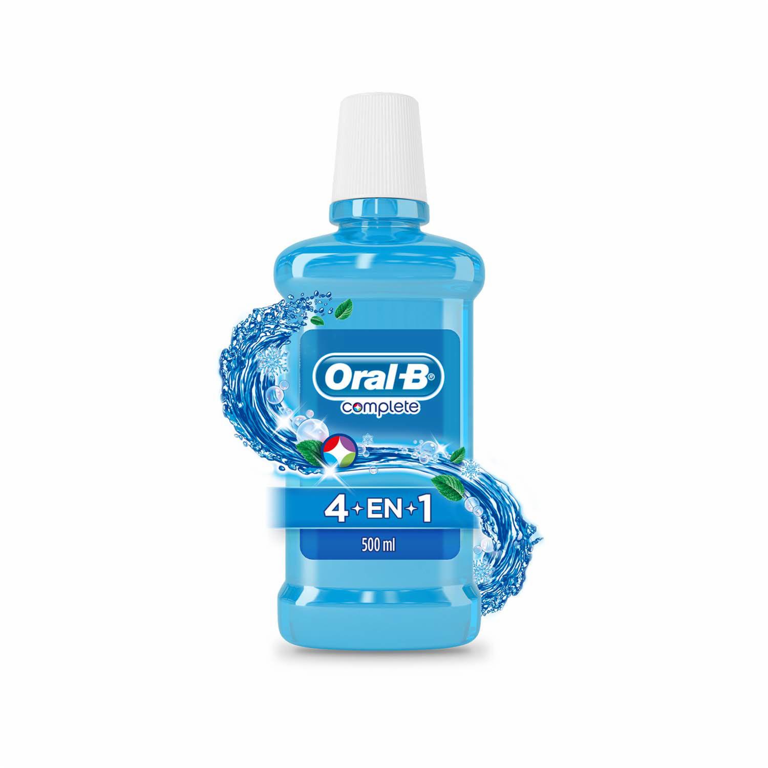 Enjuague Bucal Sabor A Menta ORAL-B 500 Ml - Imagen 4