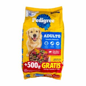 Alimento Para Perro Sabor A Res Y Vegetales  Para Adultos  Complete PEDIGREE 4 KG