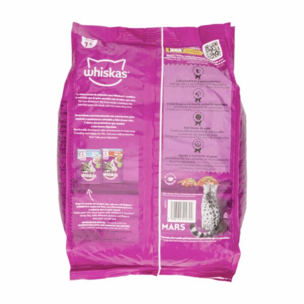 Alimento Para Gatos Adultos Esterilizados Sabor A Res WHISKAS 150 G - Imagen 2
