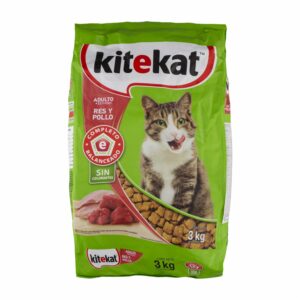 Alimento Para Gatos Adulto De Res Y Pollo KITEKAT 3000 G