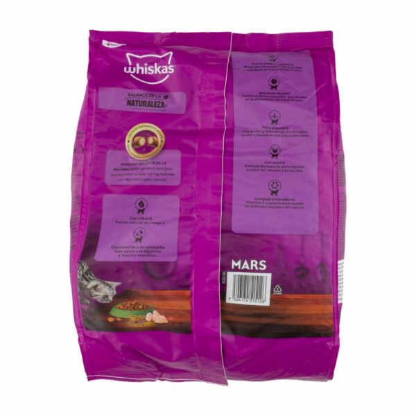 Alimento Para Gatos Balance Naturaleza De Pollo WHISKAS 1500 G - Imagen 2