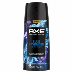 Body Spray Para Caballero Blue Lavender AXE 150 Ml
