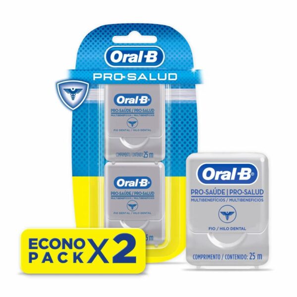 Hilo Dental Pro-Salud ORAL B 2X25 Metros - Imagen 2