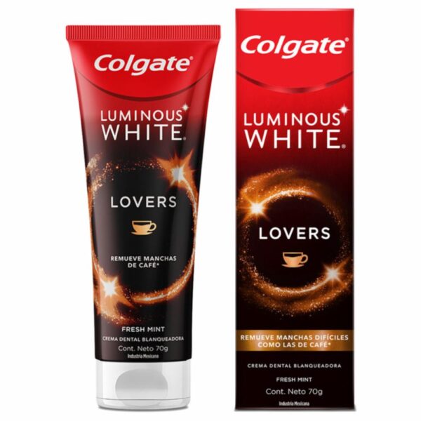 Crema Dental Luminous White Lovers Coffee COLGATE 70 G - Imagen 3