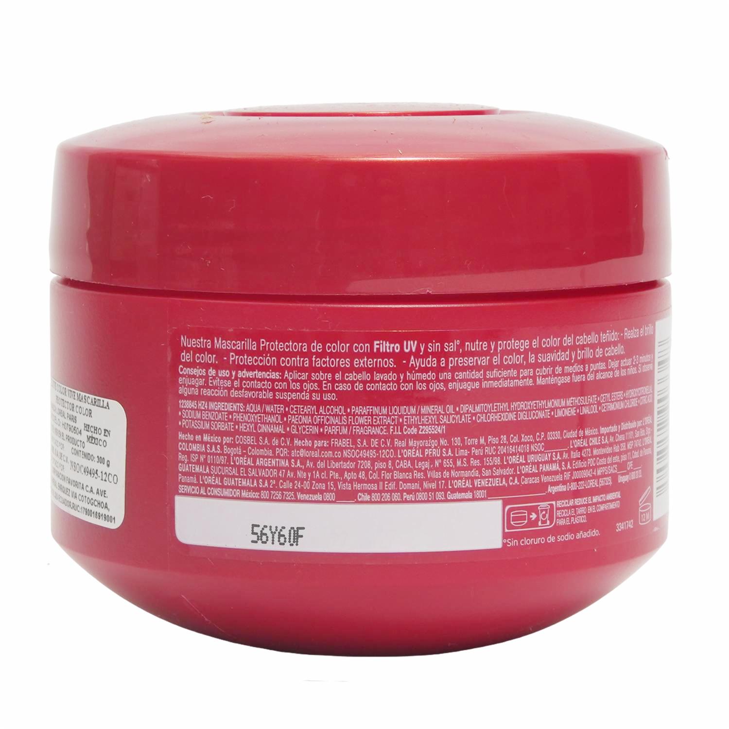 Mascarilla Protectora Color Vive EXCELLENCE L'ORÉAL PARIS 300 G - Imagen 3