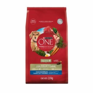 Alimento Para Perros Cachorros Todos Los Tamaños Pollo Y Carne PURINA 2 Kg