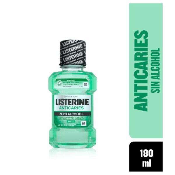 Enjuague Bucal Anticaries LISTERINE 180 Ml