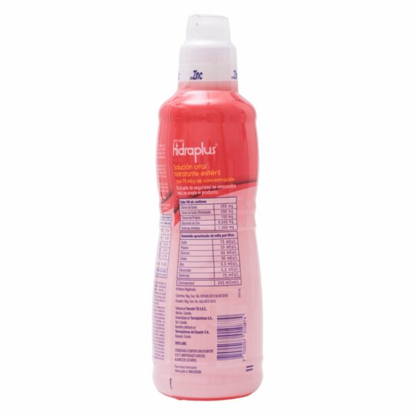 Hidratante 75 Sabor A Cereza HIDRAPLUS 400 ml - Imagen 3
