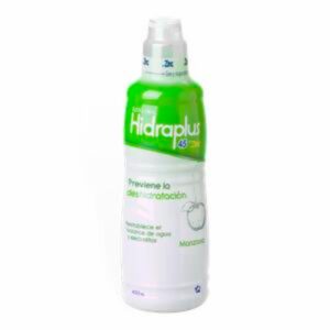 Suero Oral 45Meq+Zinc Sabor A Manzana HIDRAPLUS 400 ml