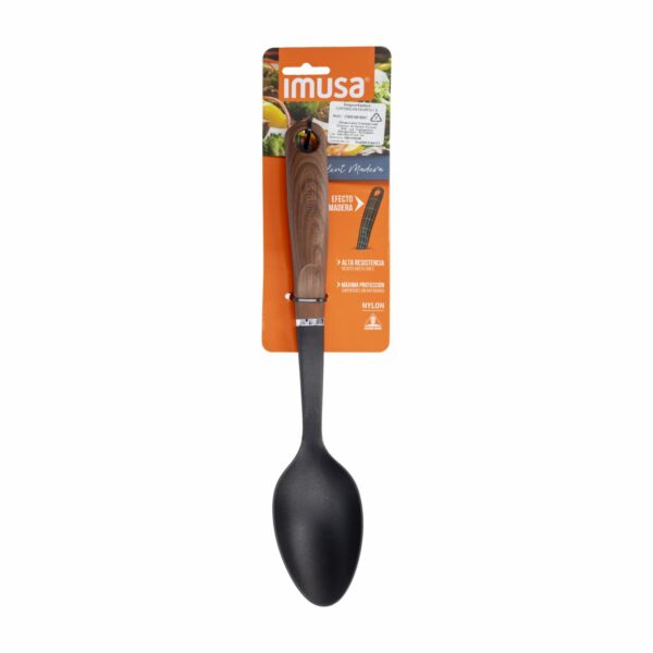 Cuchara Mango Efecto De Madera IMUSA 1 Pieza