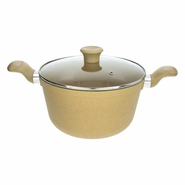 Olla Con Tapa De Vidrio Línea Terra IMUSA 24 CM - Imagen 2
