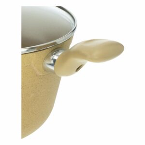 Olla Con Tapa De Vidrio Línea Terra IMUSA 24 CM