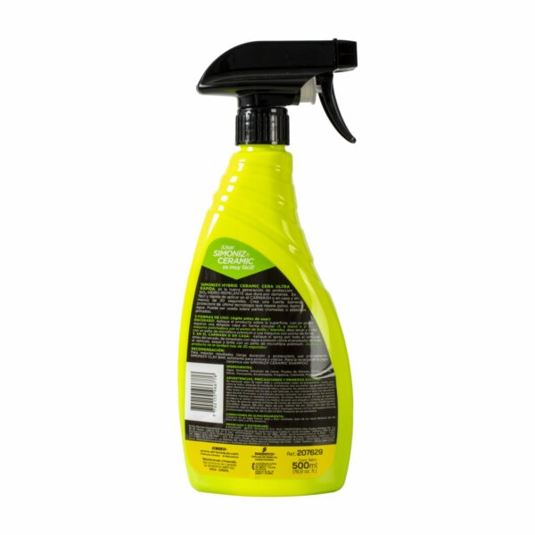 Cera Ultra Rápida Rápida Hybrid Ceramic SIMONIZ 500 Ml - Imagen 2