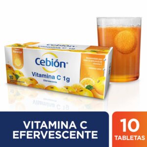Vitamina C En Tabletas Efervescentes CEBION 10 U