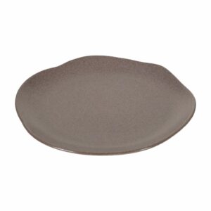 Plato Pando Gulupa Concreto CORONA 26.2 Cm