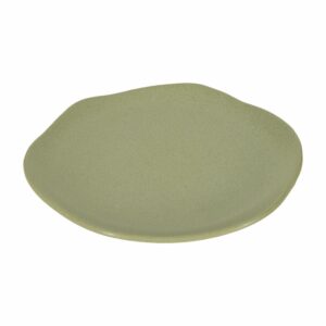 Plato Postre Olivo Concreto CORONA 19.8 Cm