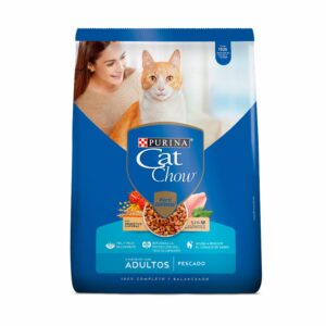 Alimento Para Gatos Adultos Sabor A Pescado PURINA CAT CHOW 8 Kg