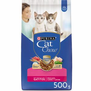 Alimento Para Gatos De Pescado, Carne Y Leche PURINA CAT CHOW 500 G