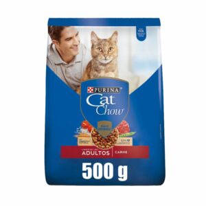 Alimento Para Gatos Activos Sabor A Carne PURINA 500 G