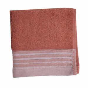 Toalla De Cara Karol Coral CANNON 30 X 30 Cm