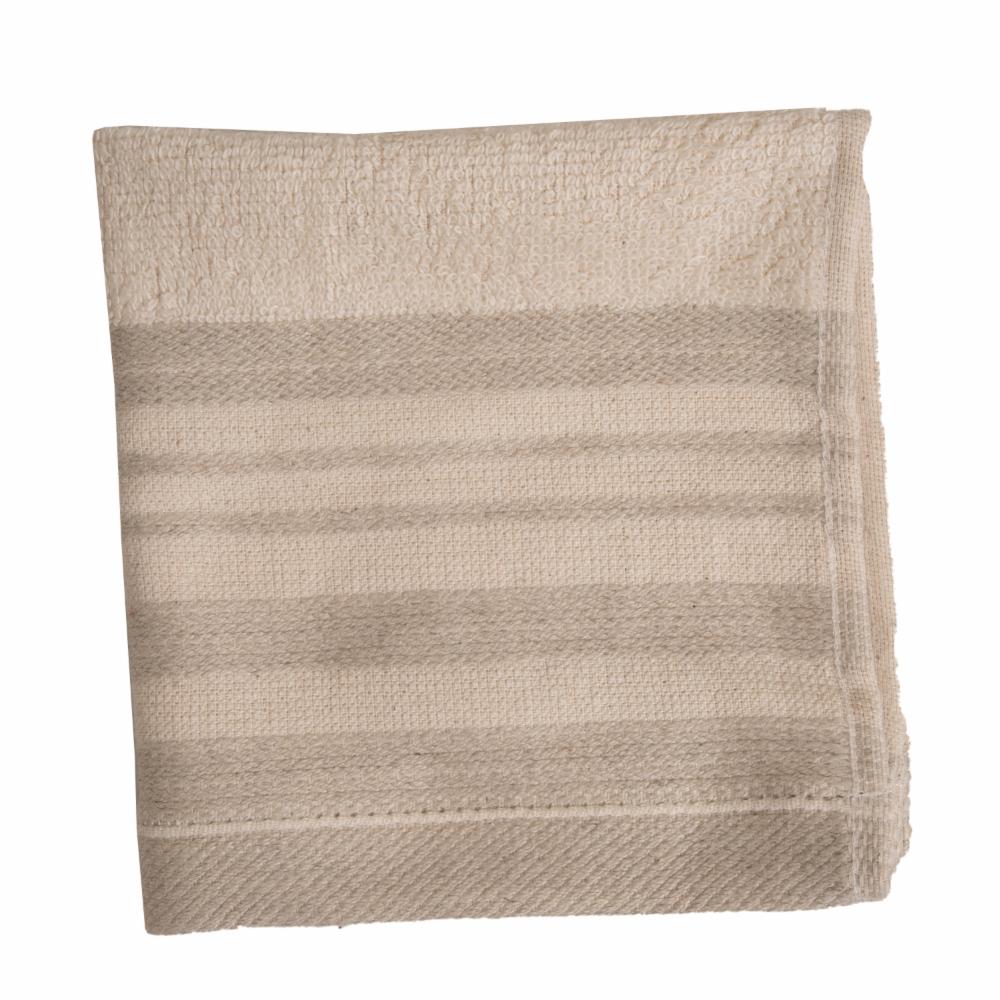 Toalla De Cara Lino FA Beige CANNON 30 X 30 Cm - Imagen 2