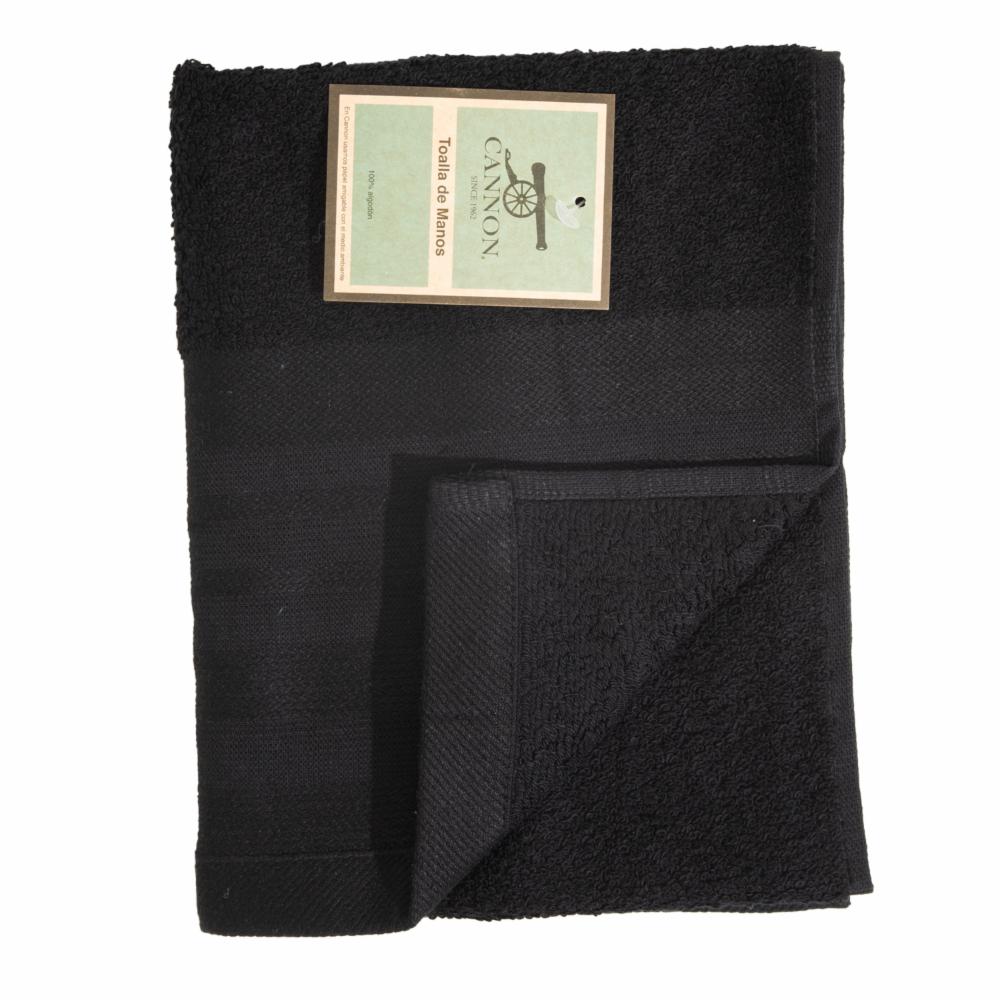 Toalla De Tocador Lino Negro CANNON 70 X 40 Cm - Imagen 2