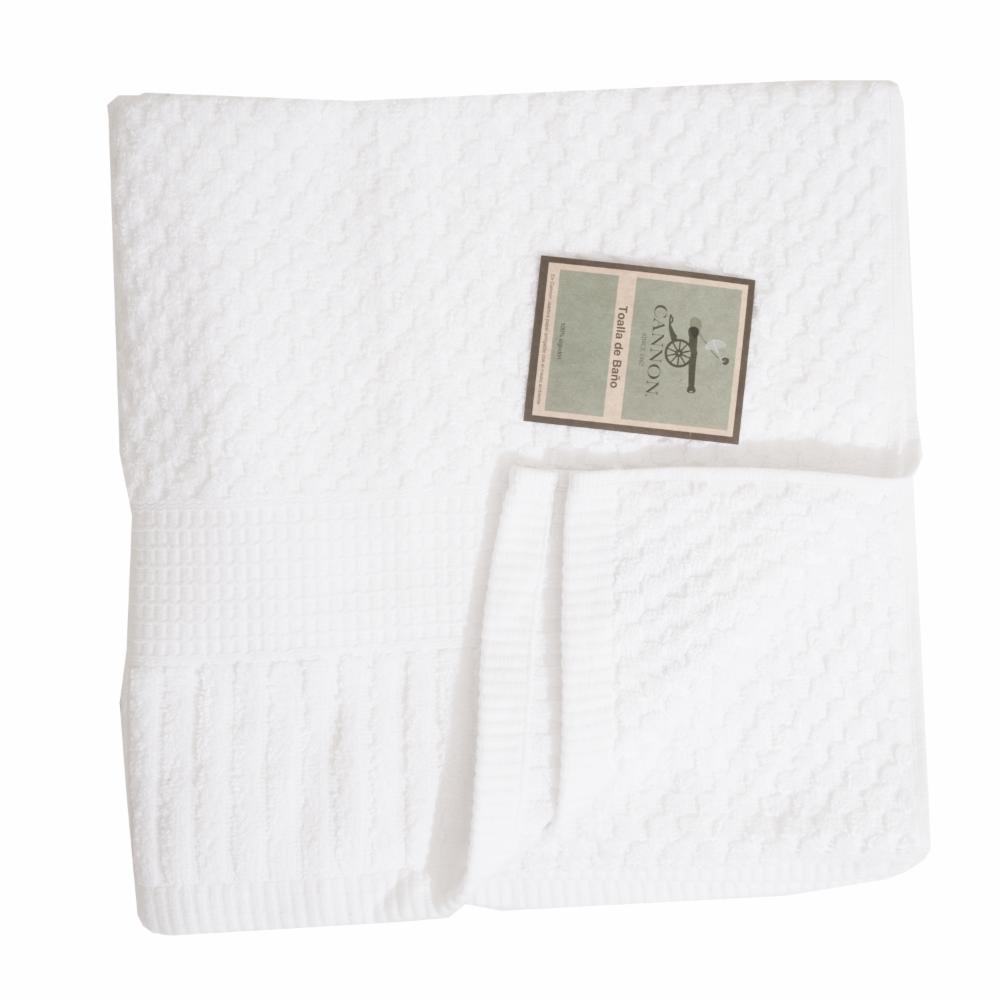 Toalla De Baño FHE Blanco CANNON 140 X 70 Cm - Imagen 2