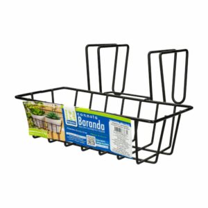 Canasta Jardinera Para Baranda Plastificada REJIPLAS Unidad
