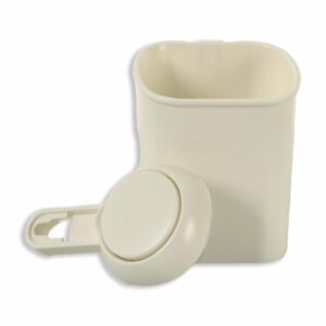 Canasta Cuadrada Con Gancho Para Pared Color Blanco REJIPLAS Unidad