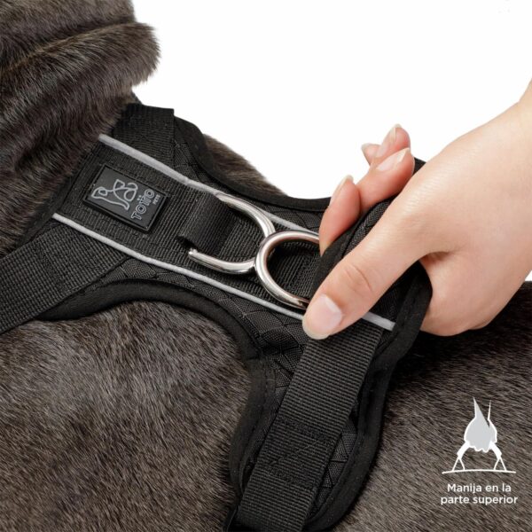 Arnés Para Perro Pechera De Caminata Heikul TOTTO PET´S Talla Mediano - Imagen 5